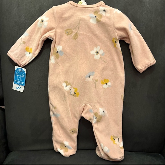 NEW | Carter’s | 2-Way Zip Fleece Little Sister Footie (3 months) - Picture 3 of 3